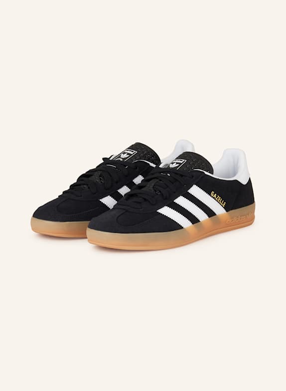 adidas Originals Sneaker GAZELLE INDOOR SCHWARZ/ WEISS