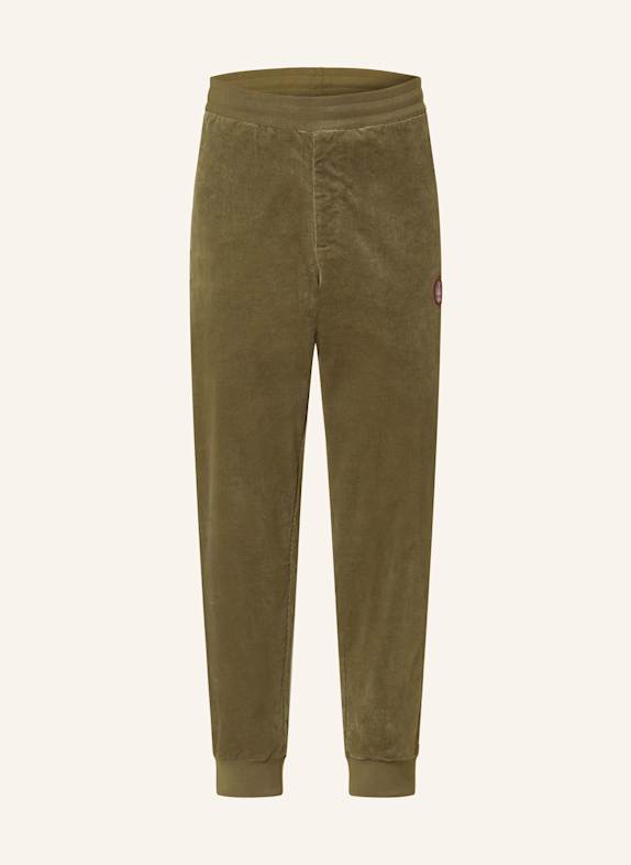 adidas Originals Corduroy trousers CP SPZL SETTEND in jogger style OLIVE