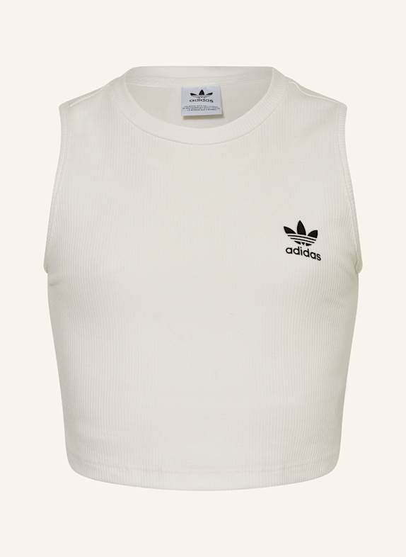 adidas Originals Cropped-Top RIB WEISS