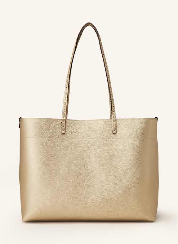 FENDI Shopper ROLL MEDIUM mit Pouch GOLD