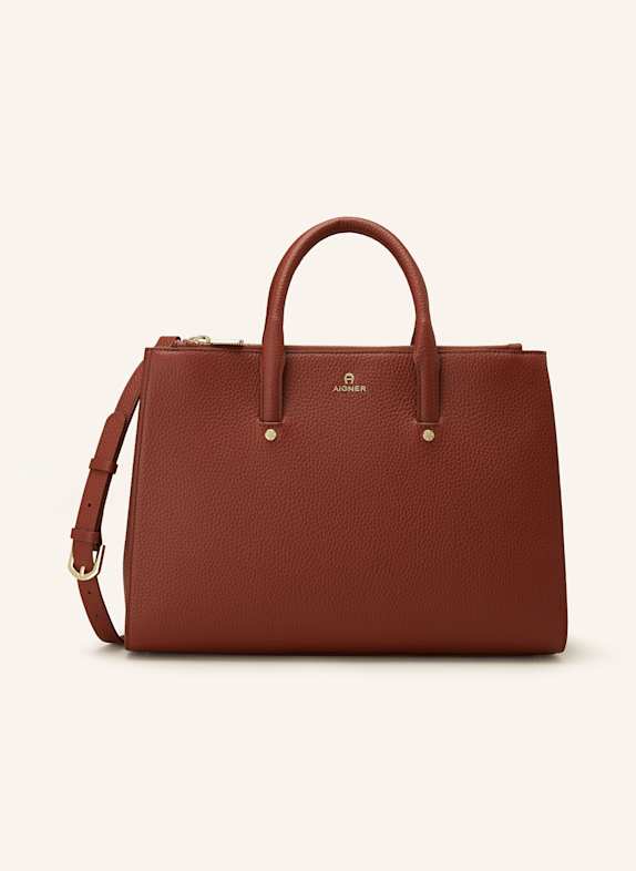 AIGNER Handtasche IVY LARGE BRAUN