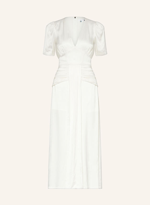 ROTATE Kleid mit Rüschen WEISS