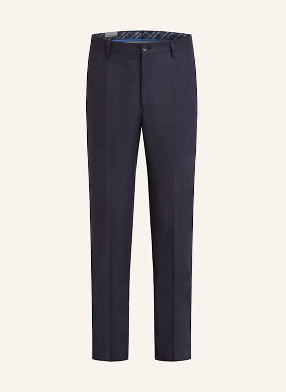 ETRO Leinenhose Regular Fit DUNKELBLAU