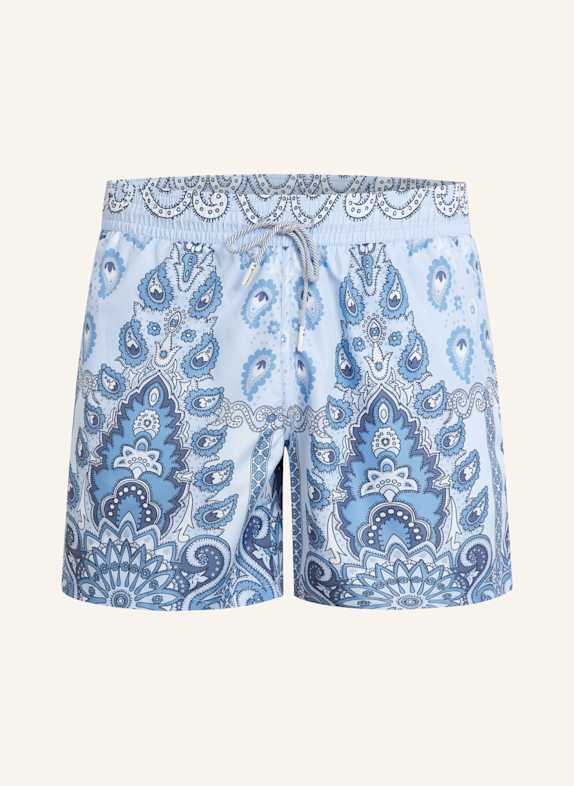 ETRO Badeshorts HELLBLAU/ BLAU/ BLAUGRAU