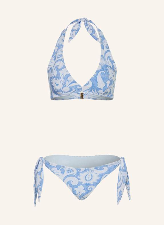 ETRO Neckholder-Bikini HELLBLAU