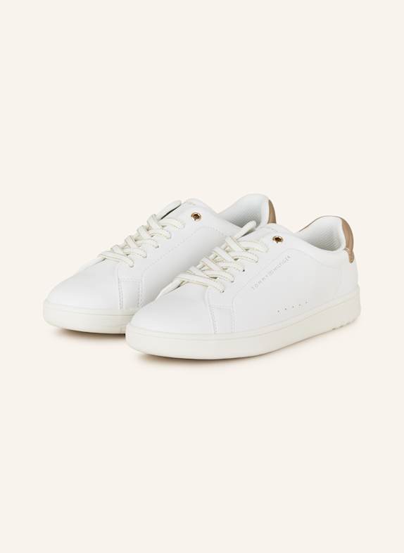 TOMMY HILFIGER Sneaker WEISS/ GOLD