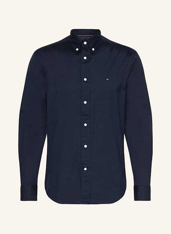 TOMMY HILFIGER Hemd Regular Fit DUNKELBLAU