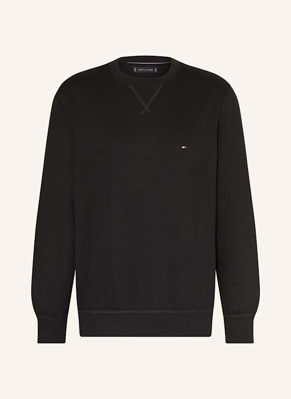 TOMMY HILFIGER Bluza nierozpinana CZARNY