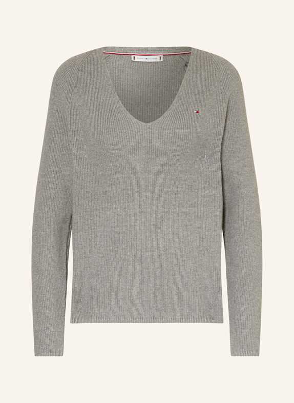TOMMY HILFIGER Pullover GRAU