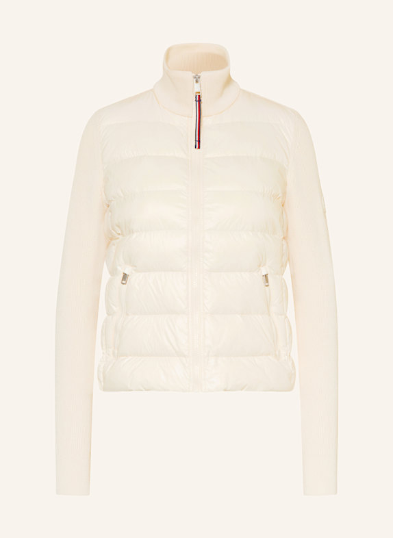 TOMMY HILFIGER Daunenjacke im Materialmix ECRU
