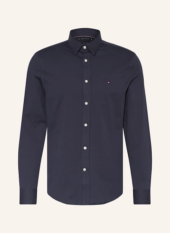 TOMMY HILFIGER Hemd Regular Fit DUNKELBLAU