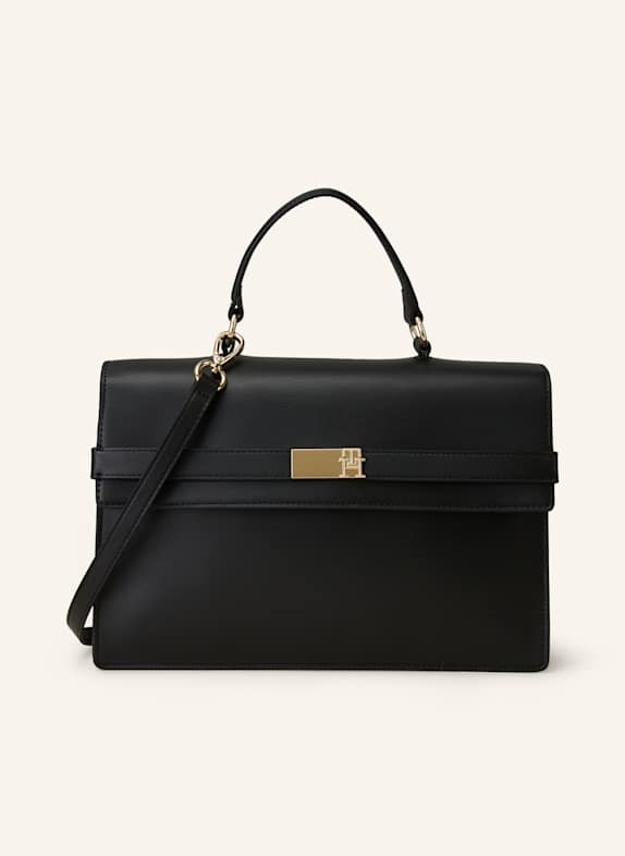 TOMMY HILFIGER Handtasche TH HERITAGE SCHWARZ