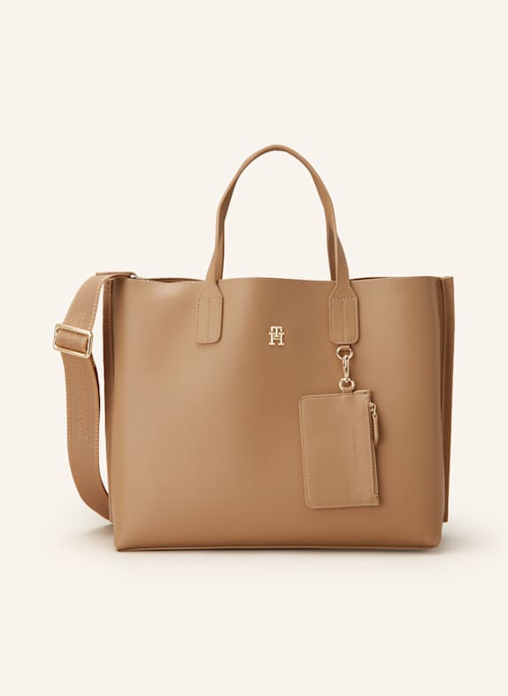 TOMMY HILFIGER Shopper TH DISTINCT HELLBRAUN