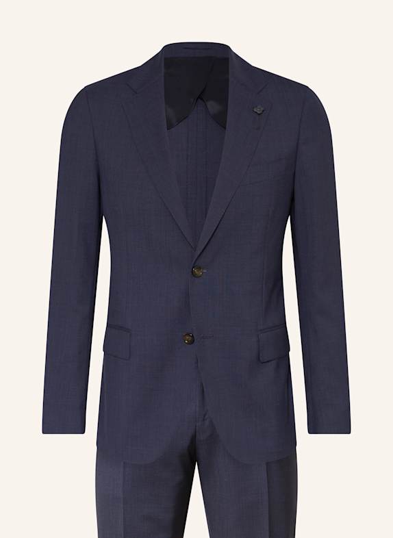LARDINI Anzug Extra Slim Fit 830 Mid Blue