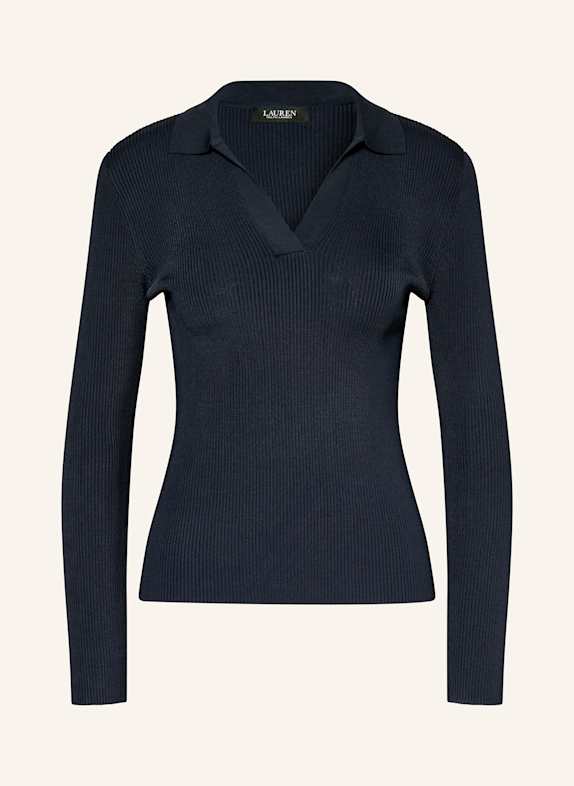 LAUREN RALPH LAUREN Strickshirt DUNKELBLAU
