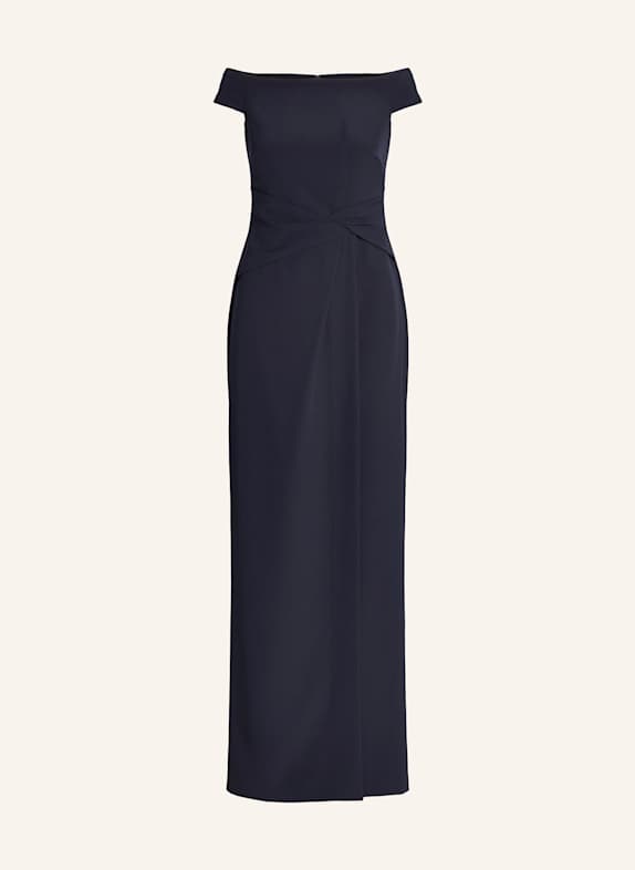 LAUREN RALPH LAUREN Abendkleid SARAN DUNKELBLAU