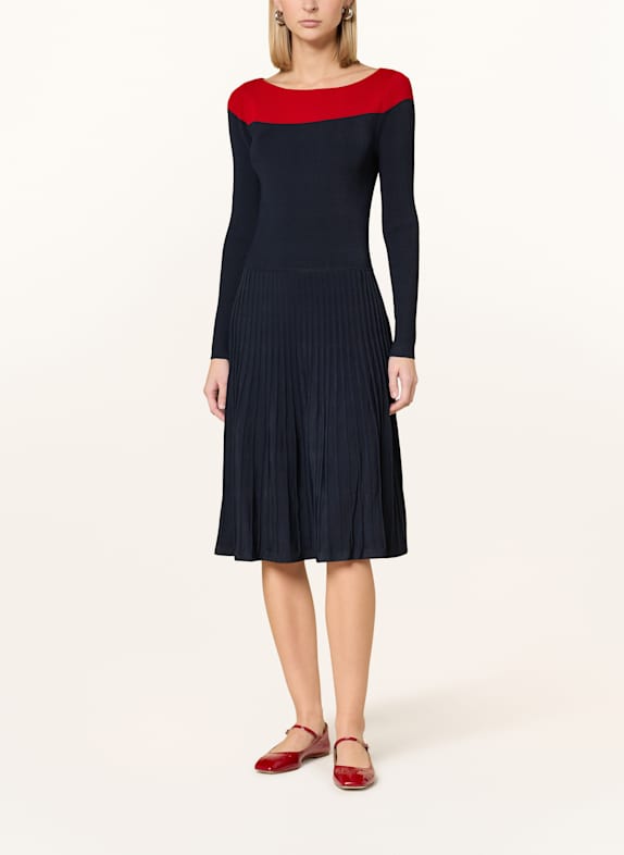 LAUREN RALPH LAUREN Sukienki koszulowe WEEKEND Max Mara GRANATOWY/ CZERWONY