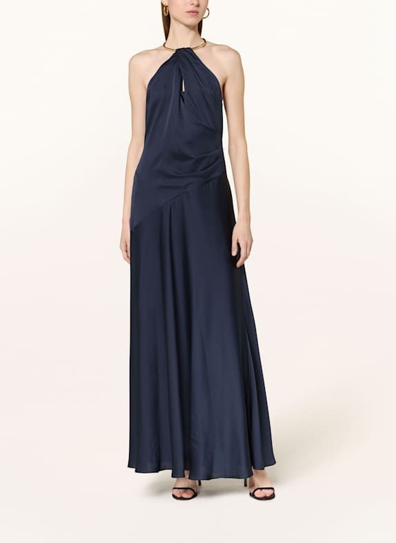 LAUREN RALPH LAUREN Abendkleid FALEANA mit Cut-out DUNKELBLAU