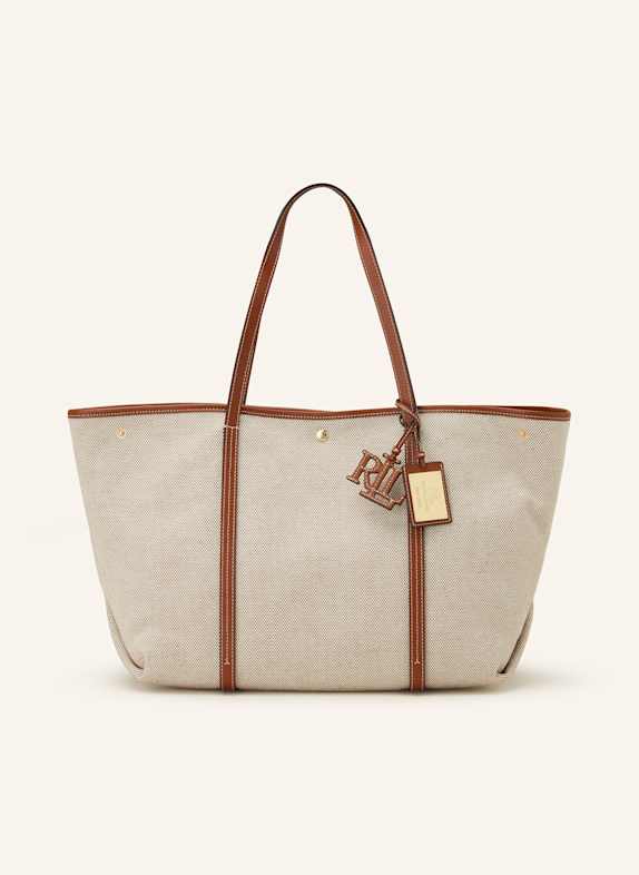 LAUREN RALPH LAUREN Shopper BEIGE/ COGNAC