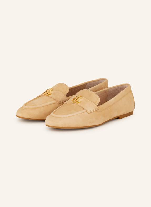 LAUREN RALPH LAUREN Slipper AVERI III HELLBRAUN
