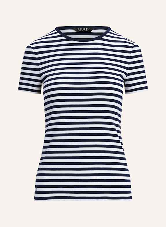LAUREN RALPH LAUREN T-Shirt DUNKELBLAU/ WEISS