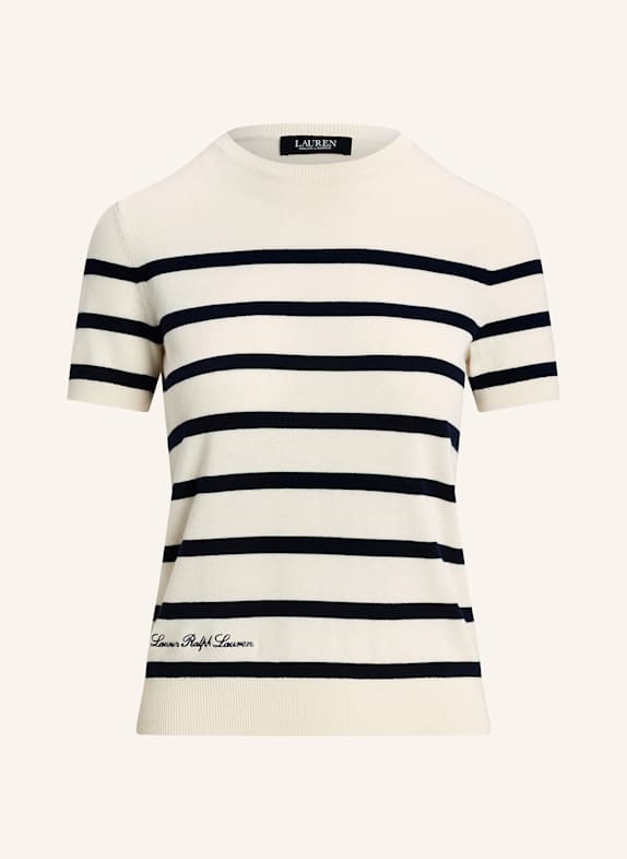 LAUREN RALPH LAUREN Strickshirt DUNKELBLAU/ CREME