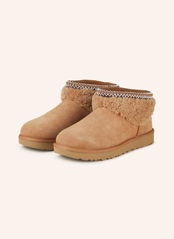 UGG Boots CLASSIC ULTRA MINI CAMEL