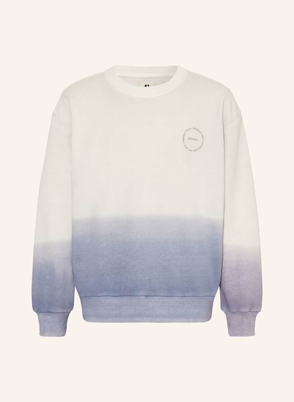 GARCIA Sweatshirt CREME/ BLAUGRAU