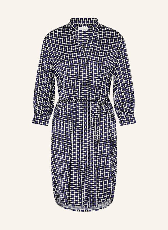 Marc O'Polo Kleid mit 3/4-Arm SCHWARZ/ WEISS/ DUNKELBLAU