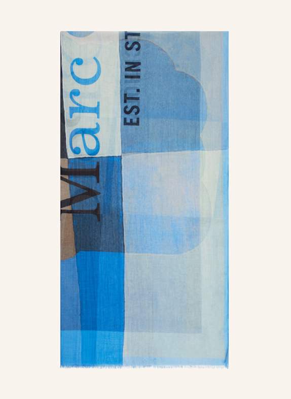 Marc O'Polo Tuch BLAU/ HELLBLAU