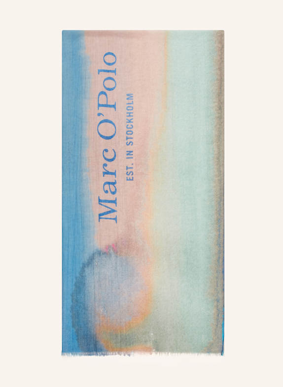 Marc O'Polo Tuch HELLGRÜN/ BLAU/ ORANGE