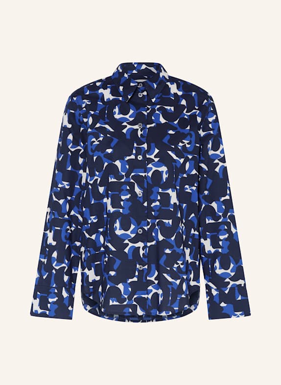 Marc O'Polo Hemdbluse DUNKELBLAU/ BLAU/ WEISS