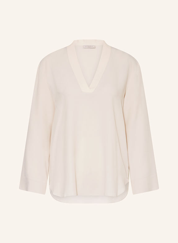 ANTONELLI firenze Blusenshirt ARISTIDE mit Seide CREME