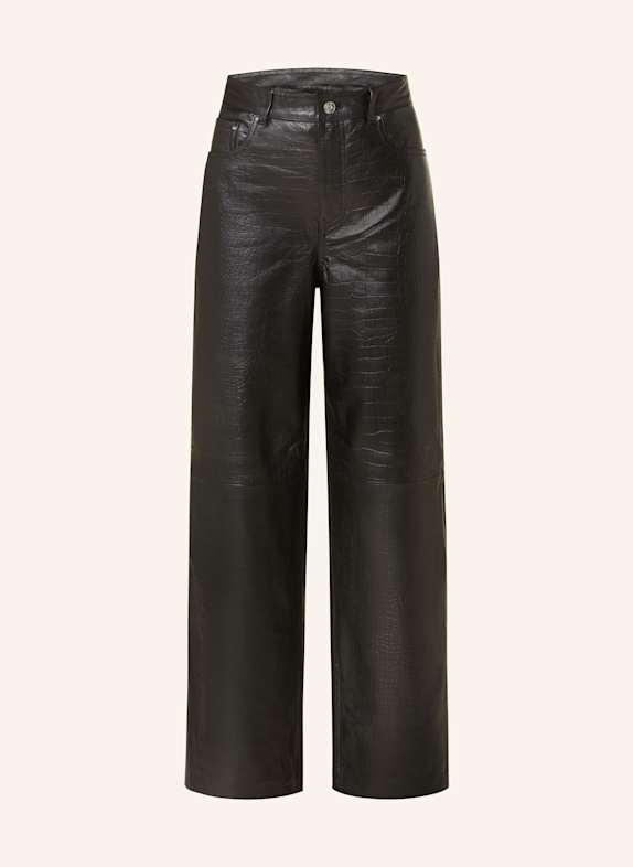 ROUGE VILA Lederhose SCHWARZ
