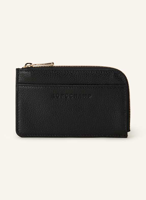 LONGCHAMP Geldbörse LE FOULONNÉ SCHWARZ
