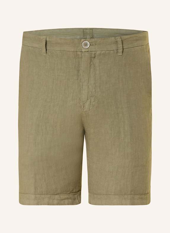 120%lino Leinenshorts OLIV
