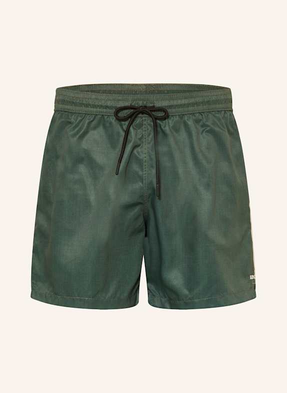 120%lino Badeshorts KHAKI