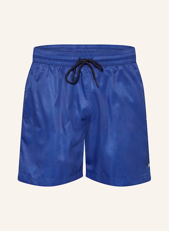 120%lino Badeshorts BLAU