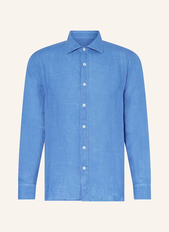 120%lino Leinenhemd Slim Fit BLAU