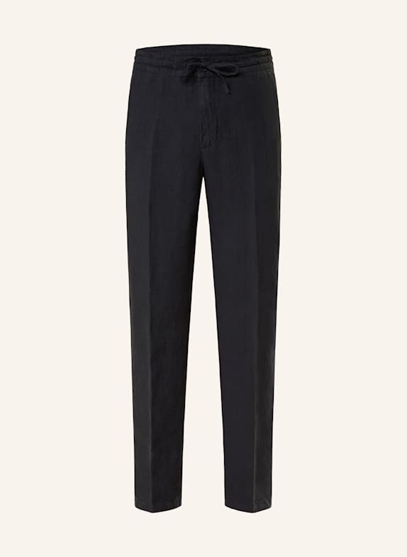 120%lino Leinenhose DUNKELBLAU