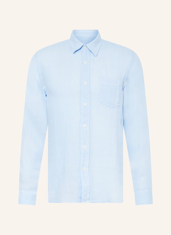 120%lino Leinenhemd Regular Fit HELLBLAU