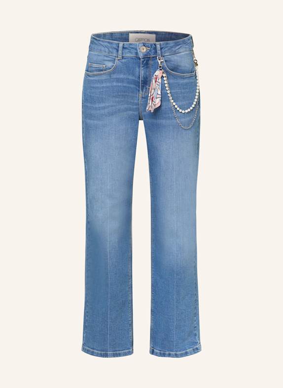 CARTOON Straight Jeans 8619 Middle Blue Denim