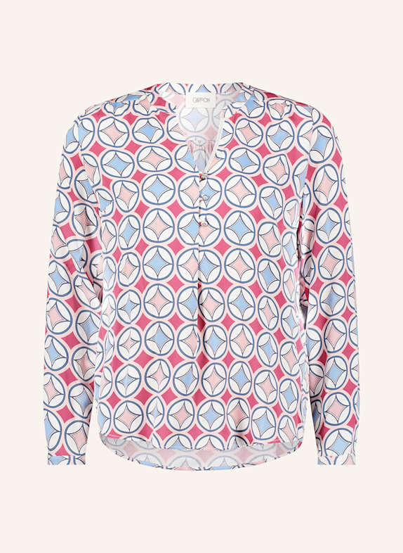 CARTOON Bluse mit Schmucksteinen CREME/ ROSA/ HELLBLAU