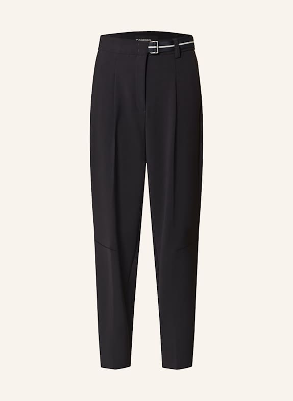 CAMBIO Trousers ELAINE DARK BLUE