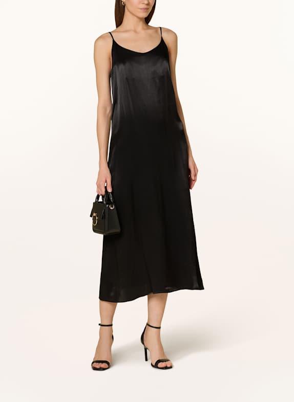 lilienfels Satin dress BLACK