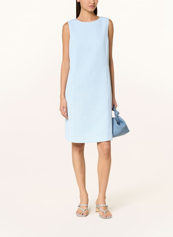 lilienfels Tweed-Kleid HELLBLAU