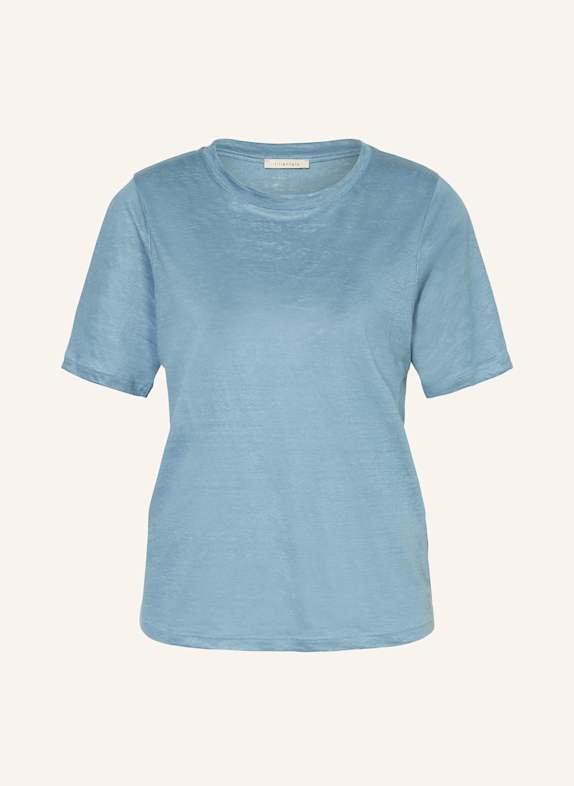 lilienfels T-shirt made of linen BLUE GRAY