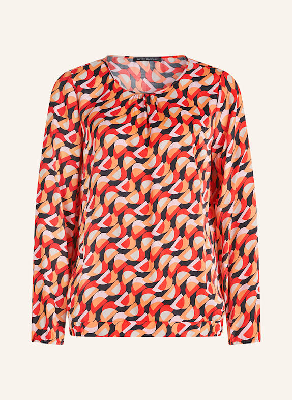 Betty Barclay Shirt blouse BLACK/ RED/ ORANGE