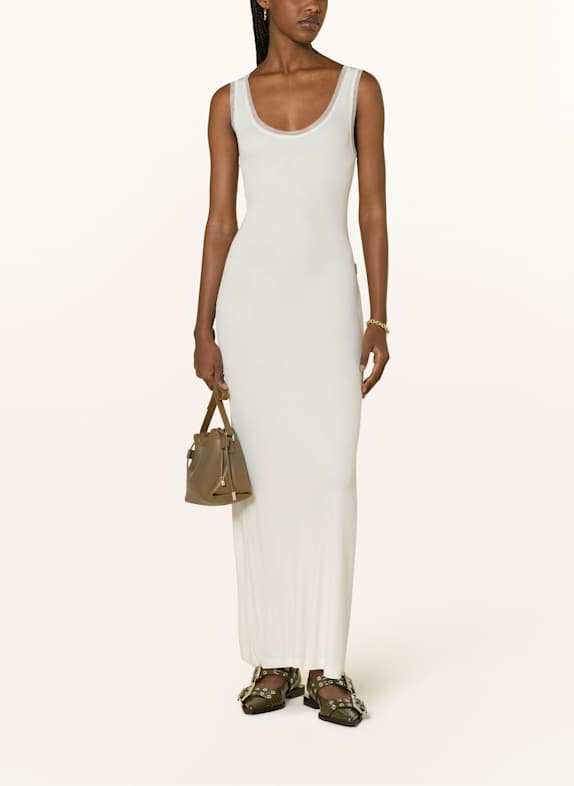 REMAIN Jerseykleid WEISS