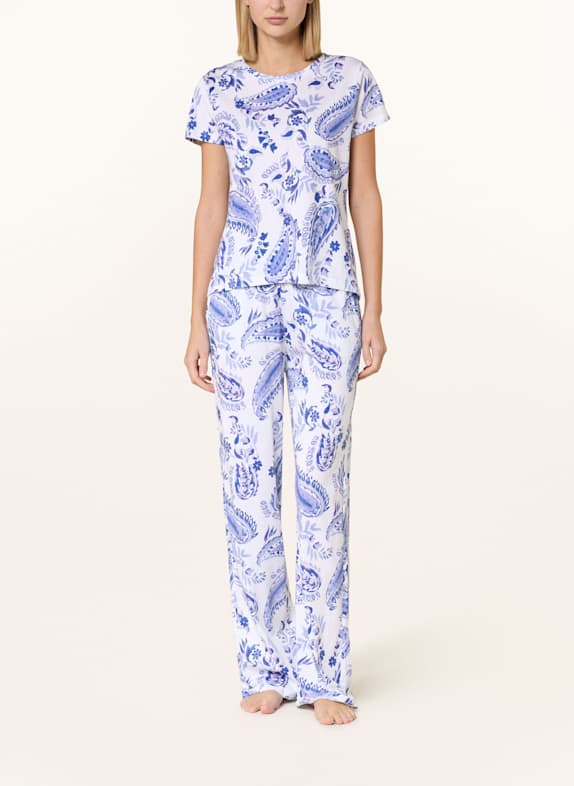 darling harbour slaapbroek BLAUW / PAARS / WIT
